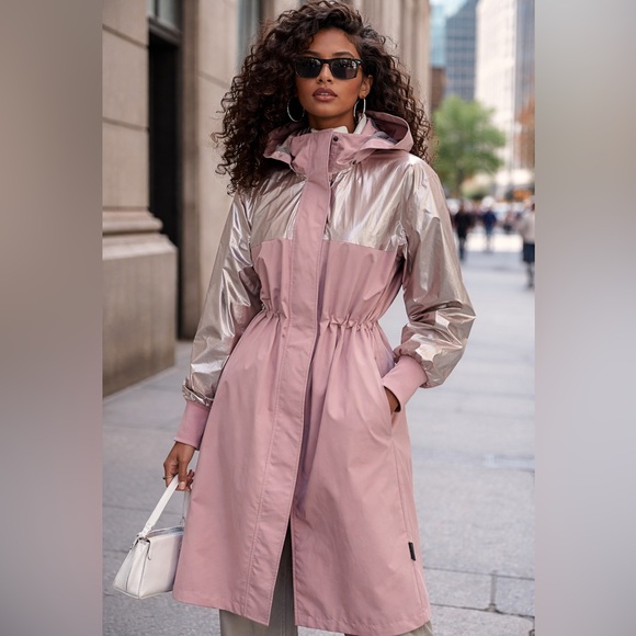 Noize Jackets & Blazers - Noize Lilianna Raincoat